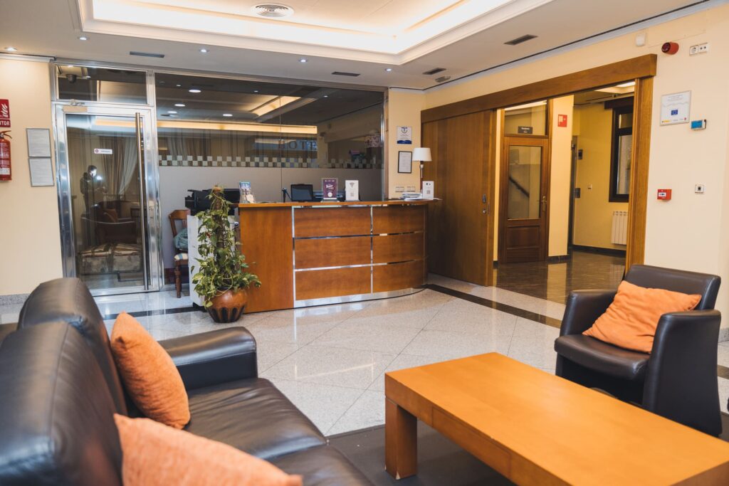 Habitaciones en el Hotel Avión Vigo